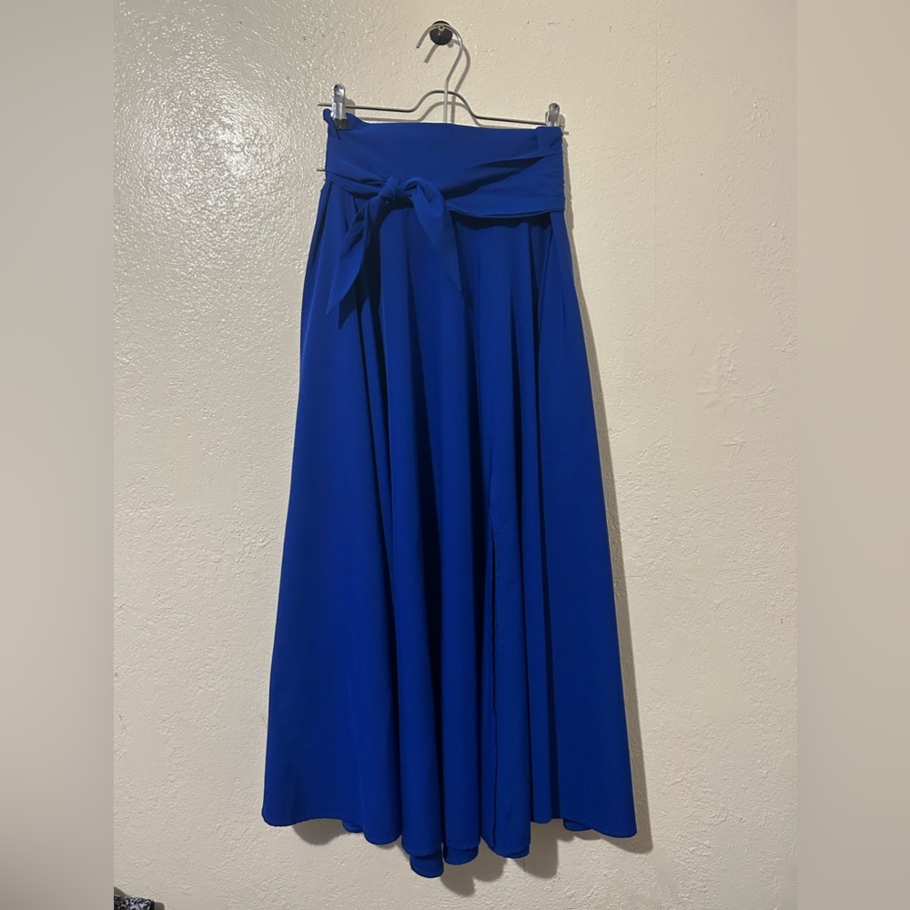 Beautiful blue maxi/ circle skirt